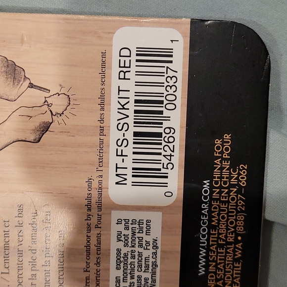 NWT 3/$22 UCO Survival Fire Striker - Ferro Rod - Picture 6 of 8